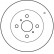 Disque de frein DF4163 TRW, Vignette 3