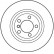 Disque de frein DF4166 TRW, Vignette 4