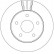 Disque de frein DF4170 TRW, Vignette 3