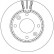 Disque de frein DF4171 TRW, Vignette 3