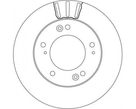 Disque de frein DF4172 TRW, Image 3