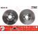 Disque de frein DF4179 TRW