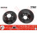 Disque de frein DF4188 TRW