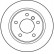Disque de frein DF4188 TRW, Vignette 3