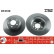 Disque de frein DF4189 TRW