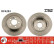 Disque de frein DF4203 TRW