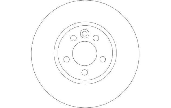 Disque de frein DF4203 TRW, Image 2