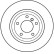Disque de frein DF4212 TRW, Vignette 3
