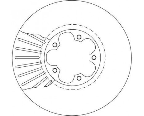 Disque de frein DF4216 TRW, Image 3