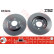 Disque de frein DF4224 TRW