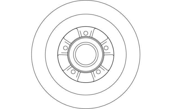 Disque de frein DF4228 TRW, Image 3