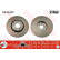 Disque de frein DF4229S TRW