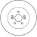 Disque de frein DF4230 TRW, Vignette 3