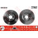 Disque de frein DF4233 TRW