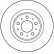 Disque de frein DF4233 TRW, Vignette 3