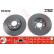 Disque de frein DF4238 TRW