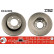 Disque de frein DF4249S TRW, Vignette 3