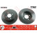 Disque de frein DF4254 TRW