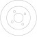 Disque de frein DF4254 TRW, Vignette 3
