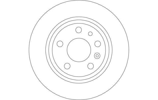 Disque de frein DF4279 TRW, Image 3