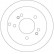 Disque de frein DF4281 TRW, Vignette 3