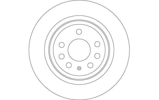 Disque de frein DF4284 TRW, Image 3