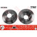 Disque de frein DF4286 TRW