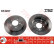 Disque de frein DF4287 TRW