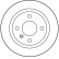 Disque de frein DF4301 TRW, Vignette 3