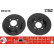 Disque de frein DF4319 TRW, Vignette 2