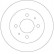 Disque de frein DF4319 TRW, Vignette 3