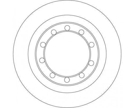 Disque de frein DF4330 TRW, Image 3