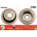 Disque de frein DF4334 TRW