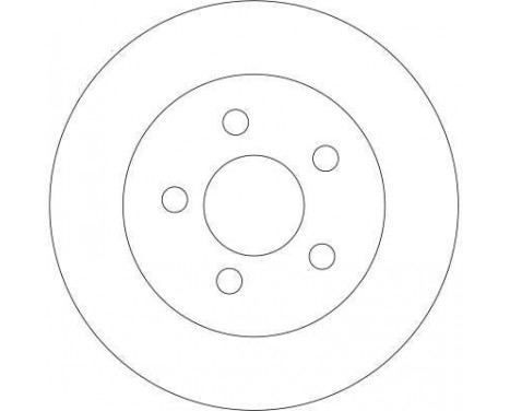 Disque de frein DF4336 TRW, Image 2