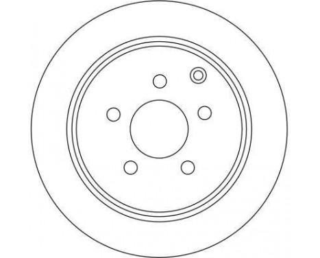 Disque de frein DF4353 TRW, Image 4