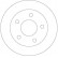 Disque de frein DF4357 TRW, Vignette 3