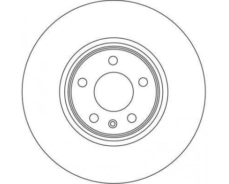 Disque de frein DF4358S TRW, Image 3