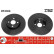 Disque de frein DF4366 TRW
