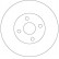 Disque de frein DF4366 TRW, Vignette 2