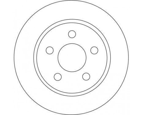 Disque de frein DF4372 TRW, Image 3