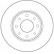 Disque de frein DF4379 TRW, Vignette 3