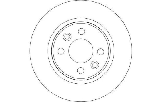 Disque de frein DF4381 TRW, Image 4
