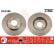 Disque de frein DF4386 TRW