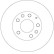 Disque de frein DF4386 TRW, Vignette 3
