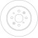 Disque de frein DF4401 TRW, Vignette 3