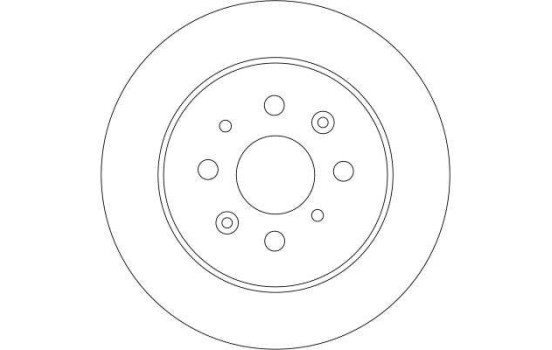 Disque de frein DF4401 TRW, Image 3