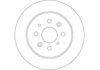 Disque de frein DF4402 TRW