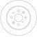 Disque de frein DF4402 TRW