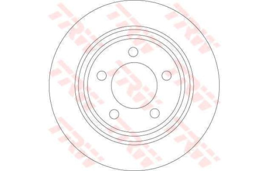 Disque de frein DF4420 TRW, Image 2
