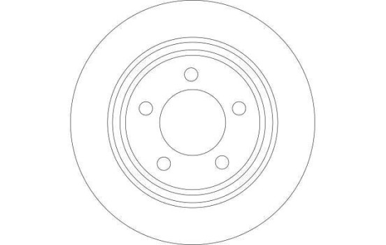 Disque de frein DF4420 TRW, Image 4